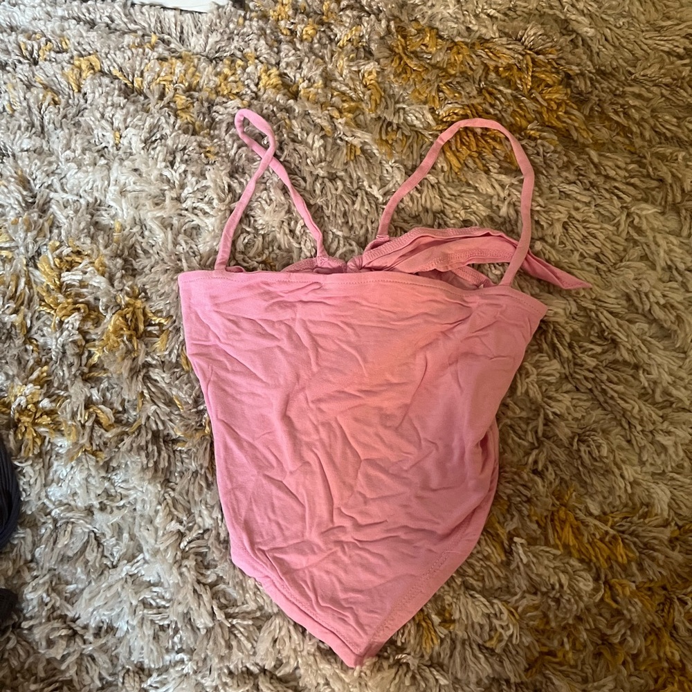 Pacsun Pink Spaghetti Strap Top